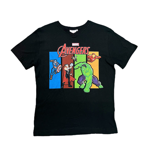 Playera Para Caballero Avengers Color Negro