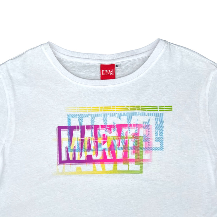 Playera Crop Top Para Mujer Diseño Unico  Y Original De Marvel Colores