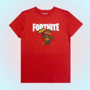 PLAYERA FORNITE CABALLERO  CABEZA DE TOMATE