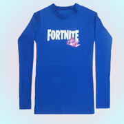 PLAYERA FORNITE LLAMA MANGA LARGA