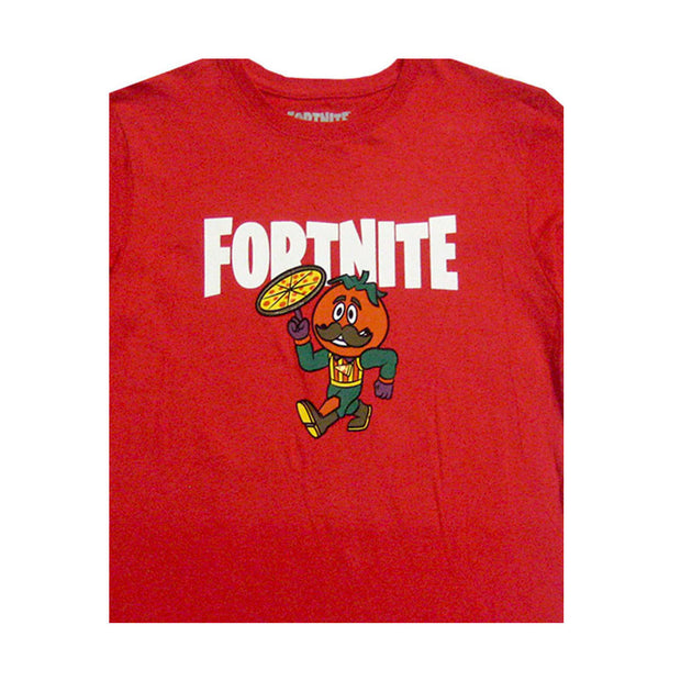 PLAYERA FORNITE CABALLERO  CABEZA DE TOMATE